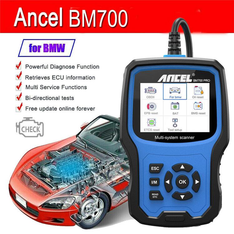ANCEL BM700 Upgraded Version For BMW Full System Diagnostic OBDII Tester Maintenance And Resetting Repair Tools, BM700 Upgraded Version ANCEL BM700 Upgraded Version For BMW Full System Diagnostic OBDII Tester Maintenance And Resetting Repair Tools, BM700 Upgraded Version